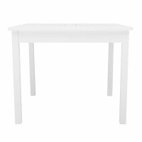 Lux Comfort White Stacking Table