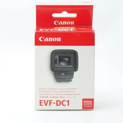 Canon EVF-DC1 Electronic Viewfinder in very good condition. Comes with the original box. Price: $150...