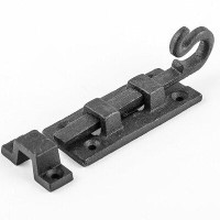 The Renovators Supply Inc. Wrought Iron Curled Tail Slide Bolt
