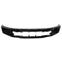Bumper Face Bar Front Ford F150 2015-2017 Primed Without Fog Lamp Holes/End Caps , FO1002423
