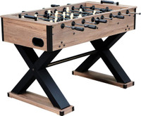 NEW RUSTIC LARGE 55 IN FOOSBALL GAME TABLE 11FT359