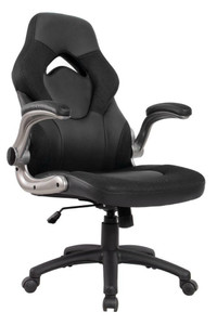NEW BONDED LEATHER & MESH OFFICE & GAMING CHAIR