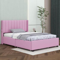 Munora Queen Size Upholstered Bed With 4 Drawers