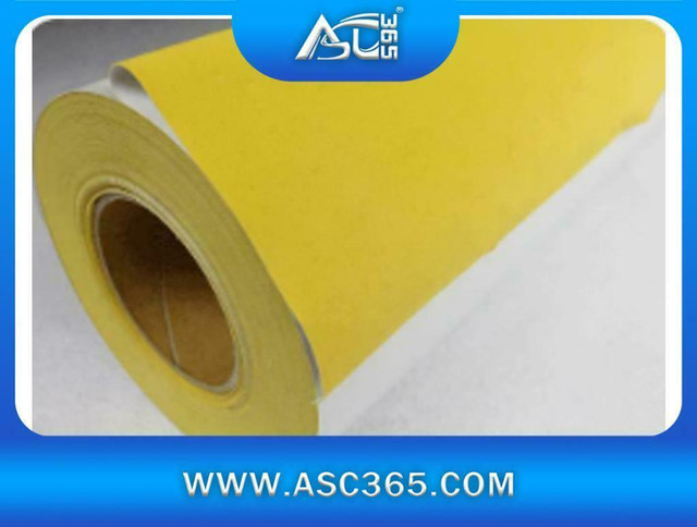 19.29inch Width Flocking Heat Transfer Vinyl Yellow CDF-04 1 Yard-002544 in Arts & Collectibles in City of Toronto
