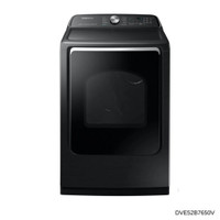 Samsung DVE52B7650V Electric Dryer On Lowest Price ! Floor Model Clearance !!