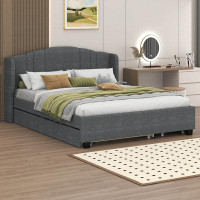 Mercer41 Nayelis Upholstered Panel Bed