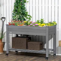 Arlmont & Co. Wieland Wood Elevated Planter