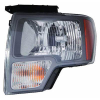 Head Lamp Driver Side Ford F150 2010 Fx2 Model Sterling Gray Trim High Quality , FO2502297