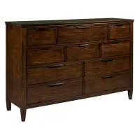 Wildon Home® Eliah 10 Drawer 62" W Solid Wood Dresser
