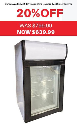 20% OFF - BRAND NEW Commercial Glass Display - Refrigerators and Freezers - CLEARANCE (Open Ad For More Details) City of Toronto Toronto (GTA) Preview