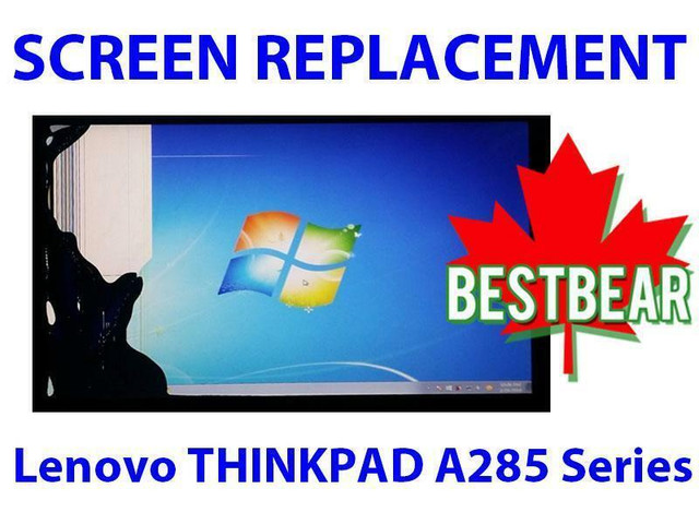 Screen Replacement for Lenovo THINKPAD A285 Series Laptop in System Components in Toronto (GTA)