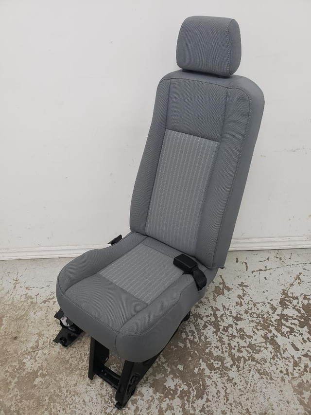 Ford Transit Passenger Van 2018 Single Gray Cloth Seat Right Side Over Wheel Well Cargo Camper Work VANLIFE in Other Parts & Accessories - Image 2