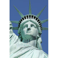 Clicart Statue of Liberty 3 by Lillis Werder - Wrapped Canvas Print