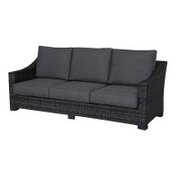 Brayden Studio Donley 85" Wide Outdoor Patio Sofa with Cushions