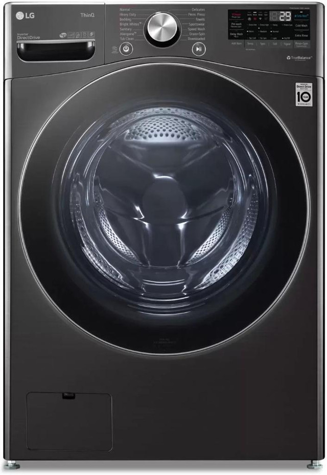 LG WM4100HBA 27 Front Load Washer with AI DD™ 5.2 cu. ft. Large Capacity &amp; DLEX4200B Front Load Electric Dryer in Washers & Dryers in City of Toronto - Image 4