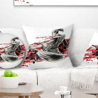 Made in Canada - East Urban Home Japanese Warrior Pillow