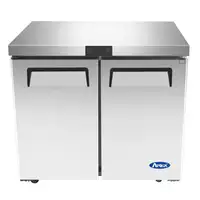 Atosa Double Door 36 Undercounter Refrigerated Work Table
