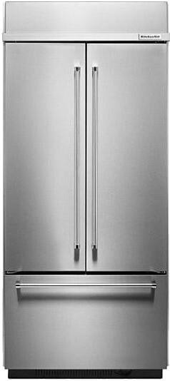 KitchenAid KBFN406ESS 36 Counter Depth French Door Refrigerator 20.8 cu. ft. Capacity Stainless Steel color in Refrigerators in Markham / York Region - Image 2