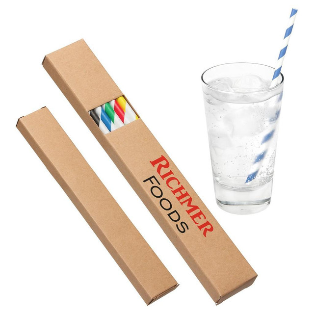 Custom Branded Straws - Plastic, Paper, Reusable Straws in Other Business & Industrial - Image 2