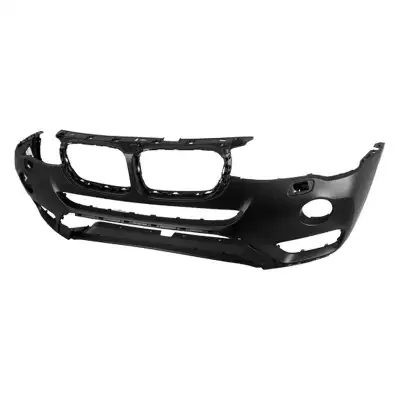BMW X3 CAPA Certified Front Bumper With Sensor Holes/Fog Light Washer Holes Without M-Package - BM1000353C