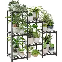 Ebern Designs Plant Shelf Indoor Plant Table