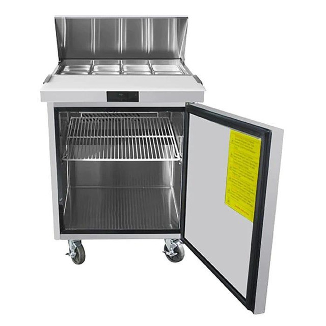 Atosa Single Door 27 Refrigerated Mega Top Sandwich Prep Table in Other Business & Industrial - Image 4