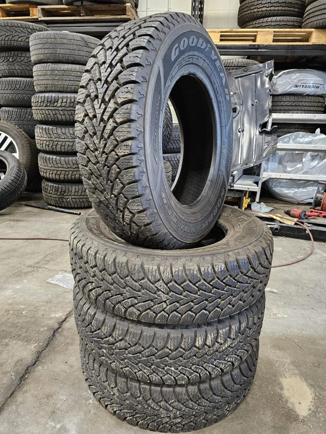 *USED*  195/70R14 Goodyear Nordic Winter -  FREE INSTALL - @ LIMITLESS TIRES in Tires & Rims in Calgary - Image 2
