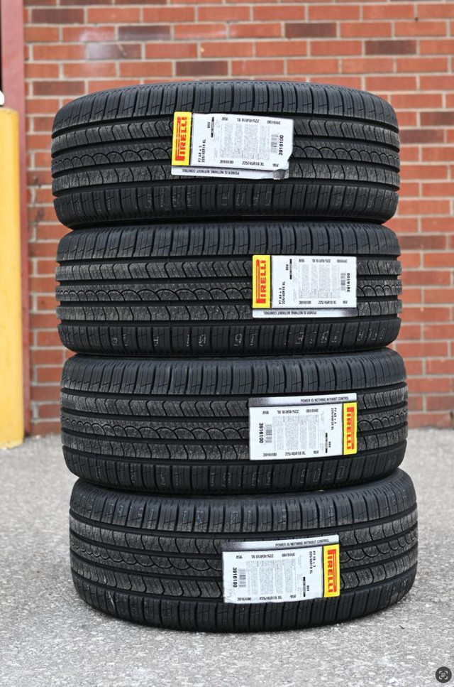 225/45R18 Allseason Tire Pirelli P7 A/S +3 Tire BMW 3 Series 4 serie Benz C350 tire 7879 Tire sale 225/45/18 in Tires & Rims in Toronto (GTA)