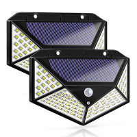 Arlmont & Co. Espino LED Wall Light Waterproof and Durable Solar Outdoor Light