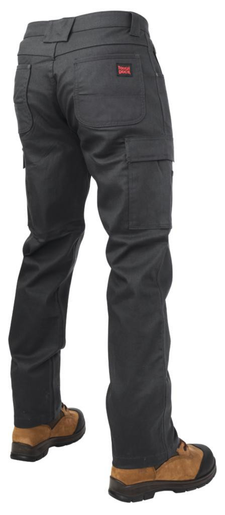 Womens Stretch Waist Canvas Cargo Pant in Women's - Bottoms - Image 3