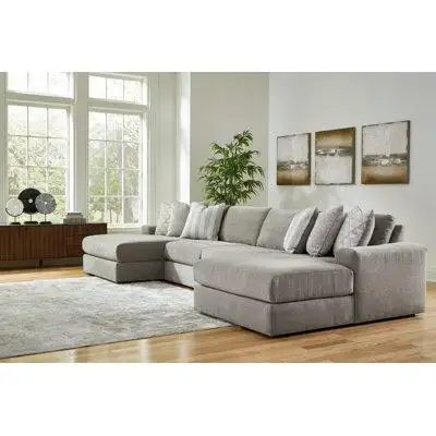 Signature Design by Ashley Avaliyah 4-Piece Double Chaise Sectional