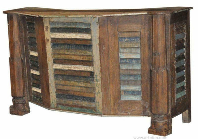 Antique Bar Counter in Reclaimed Wood on Special Discounted Pric in Arts & Collectibles in Mississauga / Peel Region - Image 2