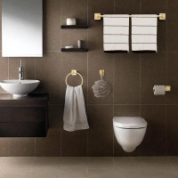 AURSK 4 Piece Multifunctional Bathroom Hardware Accessories Set