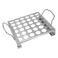 BBQ-Aid BBQ-Aid Jalapeno Grill Rack With Handles - Easy To Pick Up - Grilling Roaster, Great Taste - For Your Barbecue O
