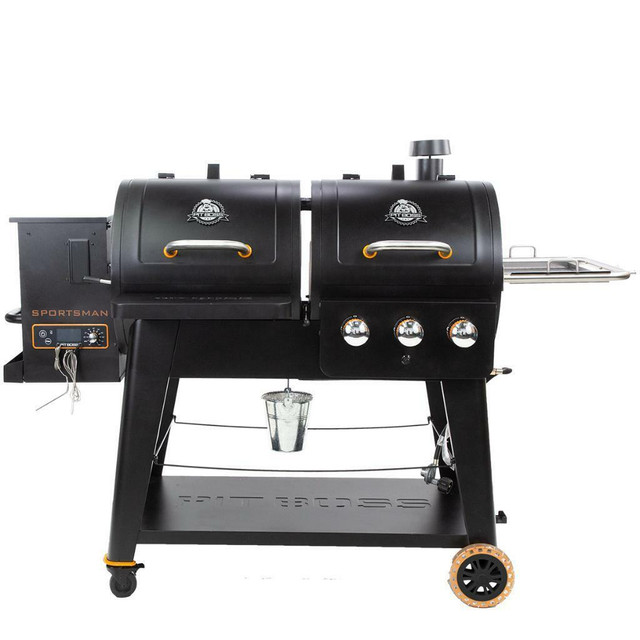 Pit Boss® Sportsman Pellet/Propane Combo - 1261 Square inch of cooking Area     PBCBG123010533 10568 in BBQs & Outdoor Cooking
