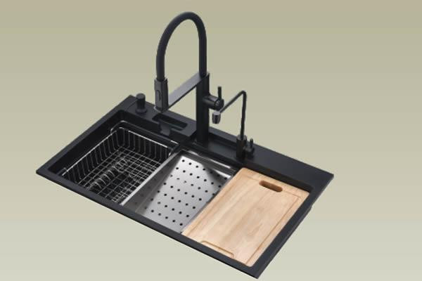 Granite Series - Multi Purpose, 32 In Single Bowl Undermount or Drop-in Granite Kitchen Sink Available in 4 Colors BSC in Plumbing, Sinks, Toilets & Showers - Image 3