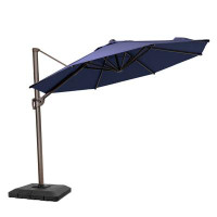 Brayden Studio Dantoni 120'' Cantilever Umbrella with Counter Weights Included