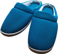 COMFORTABLE BAMBOO GEL SLIPPERS -- Enjoy cool feet, even in the heat! -- Competitor price $24.99 - Our price only $14.95