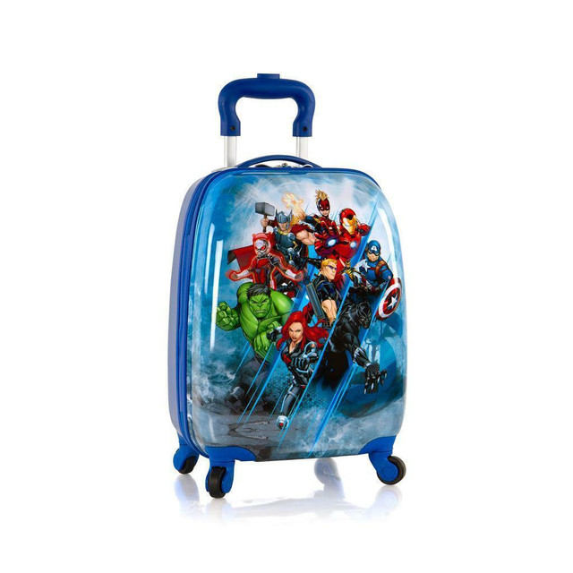 Marvel Avengers Hardside Spinner Rolling Luggage for Kids - 18 Inch[Blue] in Other in Laval / North Shore