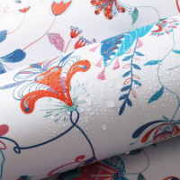Red Barrel Studio Peel And Stick Wallpaper Floral Contact Paper Modern Garden Flowers Self Adhesive Wallpaper Thicken Wa