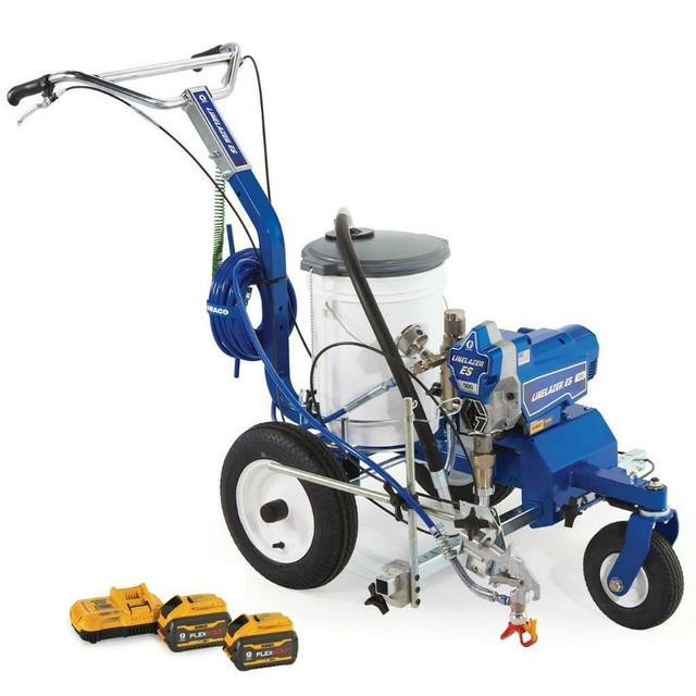 NEW Graco LineLazer ES 500 Battery-Powered Airless Line Striper in Power Tools
