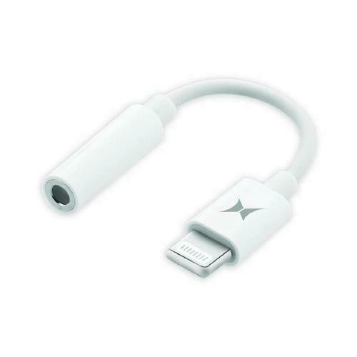 XTREME 8-Pin to 3.5mm Audio Auxiliary Adapter - White in Cell Phone Accessories