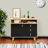 Ebern Designs DRESSER CABINET BAR CABINET Storge Cabinet  Lockers Puhold Handslockers  Can Be Placed In The Living Room