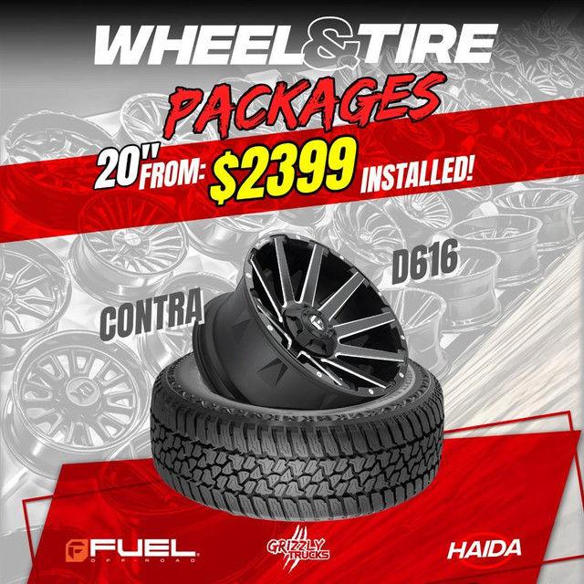 LOWEST PRICES ON FUEL WHEELS! Package Fuels for $2399 only! INSTALLED! Many Styles on Shelf! in Tires & Rims in Edmonton Area - Image 4