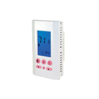 King Electric White Electronic Programmable Thermostat