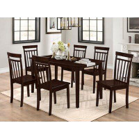 Wildon Home® Blerina 6 - Person Solid Wood Dining Set