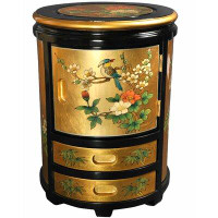 World Menagerie Wille Japanese Accent Stool