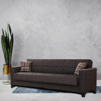 Orren Ellis Viha 88'' Upholstered Sleeper Sofa