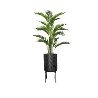 Vintage Home Artificial Palm Tree in Planter