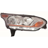 Head Lamp Passenger Side Ford Transit Connect 2014-2018 Chrome Bezel With Adaptive Lamp Xlt Front Om 14/3/13-14 /16-17/W